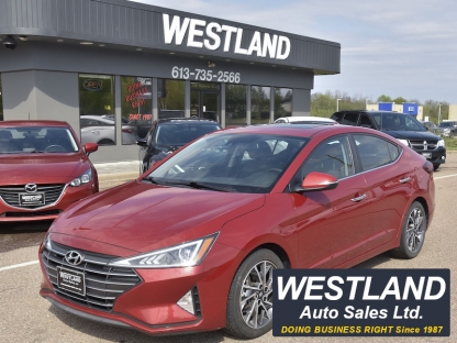 2020 Hyundai Elantra Luxury at Westland Auto Sales in Pembroke, Ontario