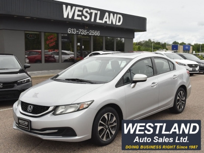 2015 Honda Civic EX at Westland Auto Sales in Pembroke, Ontario