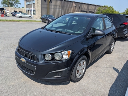 2015 Chevrolet Sonic 5-Speed Manual at Petersen's Garage in Kingston, Ontario