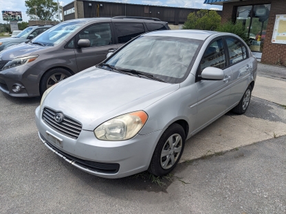 2010 Hyundai Accent at Petersen's Garage in Kingston, Ontario