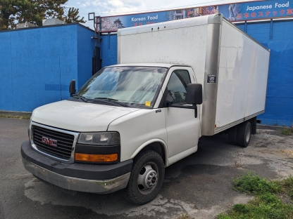 2014 GMC Cube Van 16ft at Clancy Motors in Kingston, Ontario