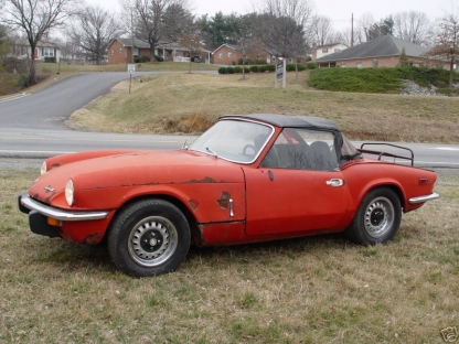 1971 Triumph Spitfire MK4 Convertible at Last Chance Auto Restore in ...