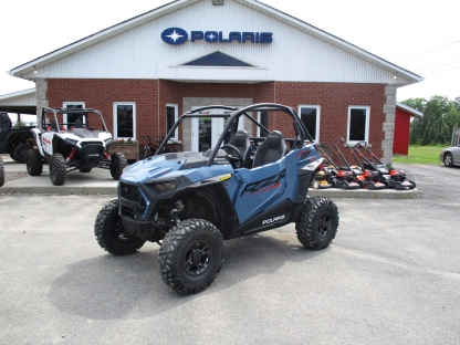 2024 POLARIS RZR TRAIL S 900 SPORT STORM BLUE at Campbell's Polaris in Shawville, Quebec